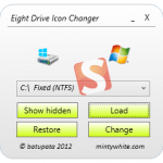 Eight Drive Icon Changer 1.0 تغییر آیکون درایو ها در ویندوز ۸