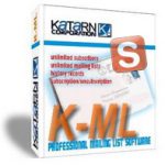 KC Softwares K-ML 4.8.433 ارسال ایمیل های گروهی