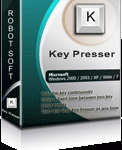 RobotSoft Key Presser 2.1.6.2 فشردن خودکار دکمه صفحه کلید به طور مداوم