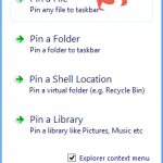Taskbar Pinner 2.0 پین کردن حرفه ای فایل ها و پوشه ها به تسکبار ویندوز ۸