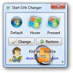 Windows 7 Start Orb Changer 5.0 تغییر آیکون منوی استارت در ویندوز ۷